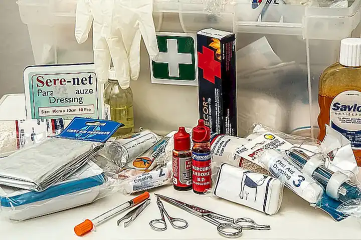 Erste Hilfe und medizinische Behandlung nach einem Biss